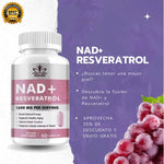 NAD+ con Trans-Resveratrol Puro 98% | 60 cápsulas