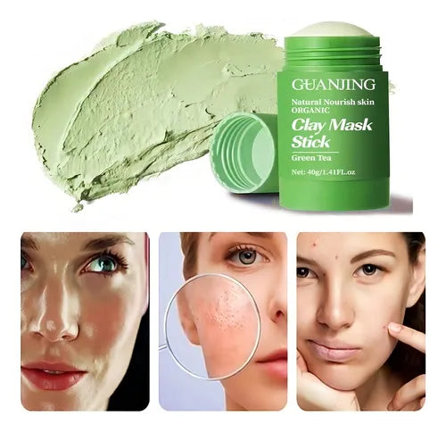 MASCARILLA SOLIDA DE TE VERDE 40G
