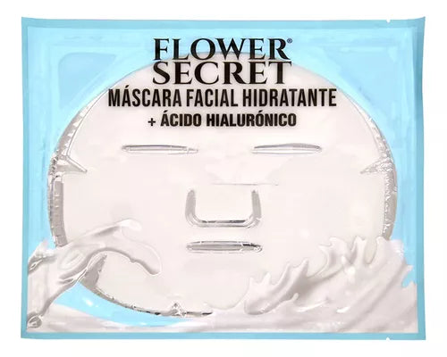 Mascara facial hidratante + Acido Hialurónico Pack de 5 mascaras